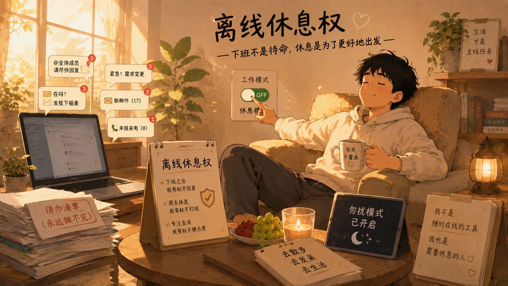 离线休息权