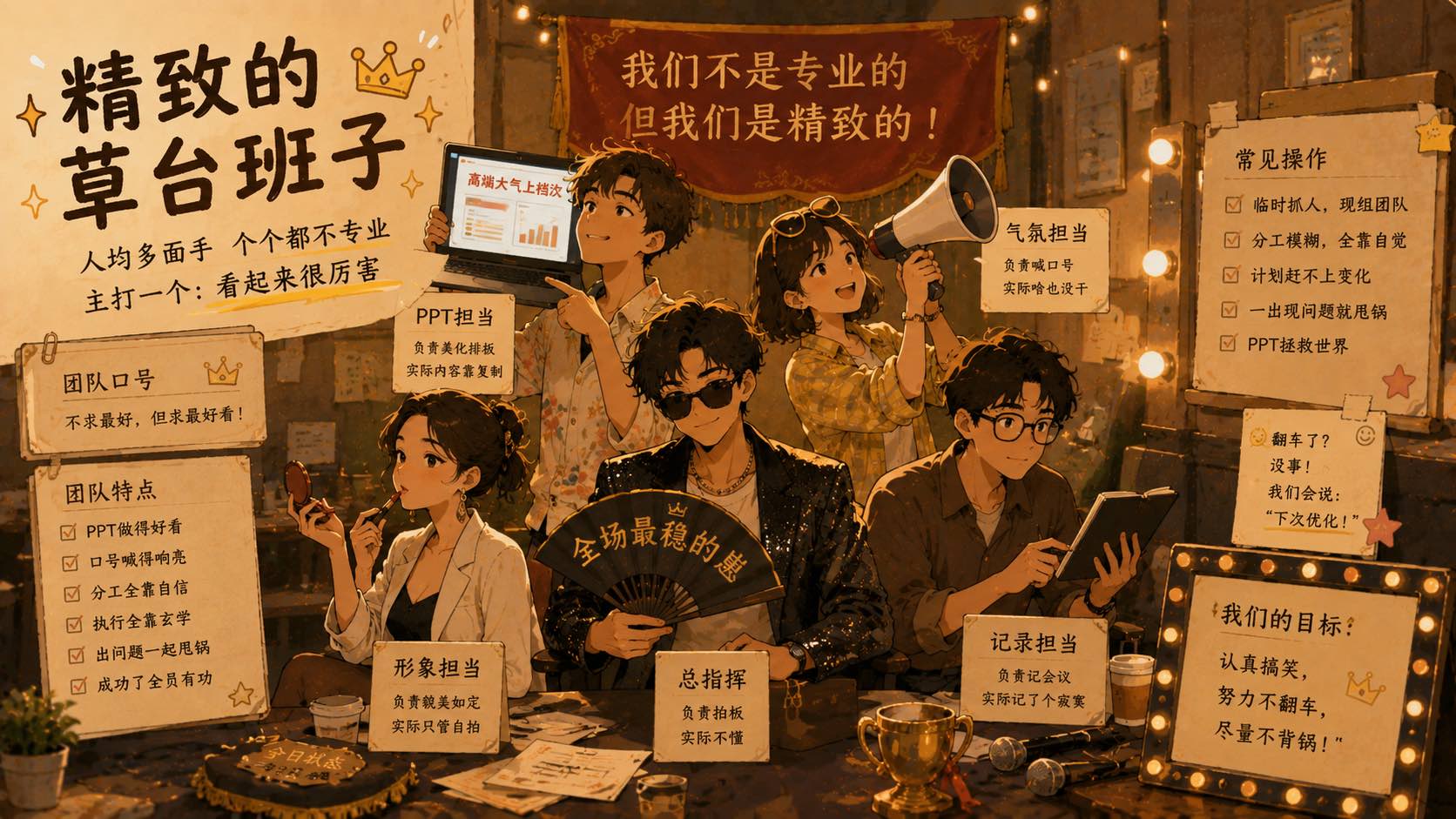 精致的草台班子