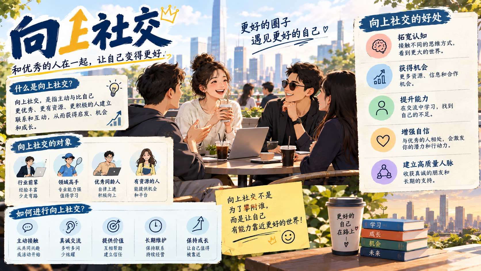 向上社交