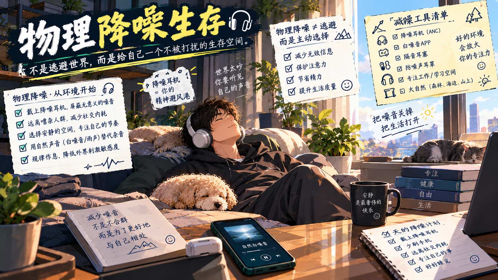 物理降噪生存是什么意思