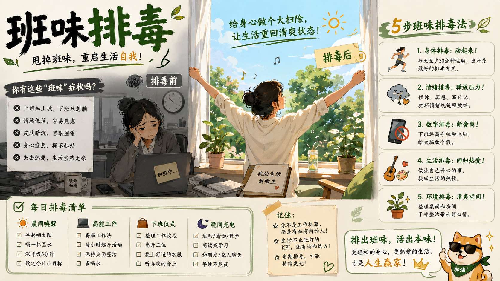 班味排毒是什么意思