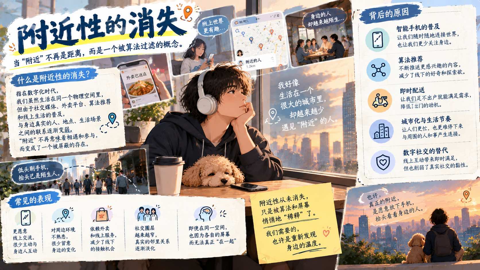 附近性的消失