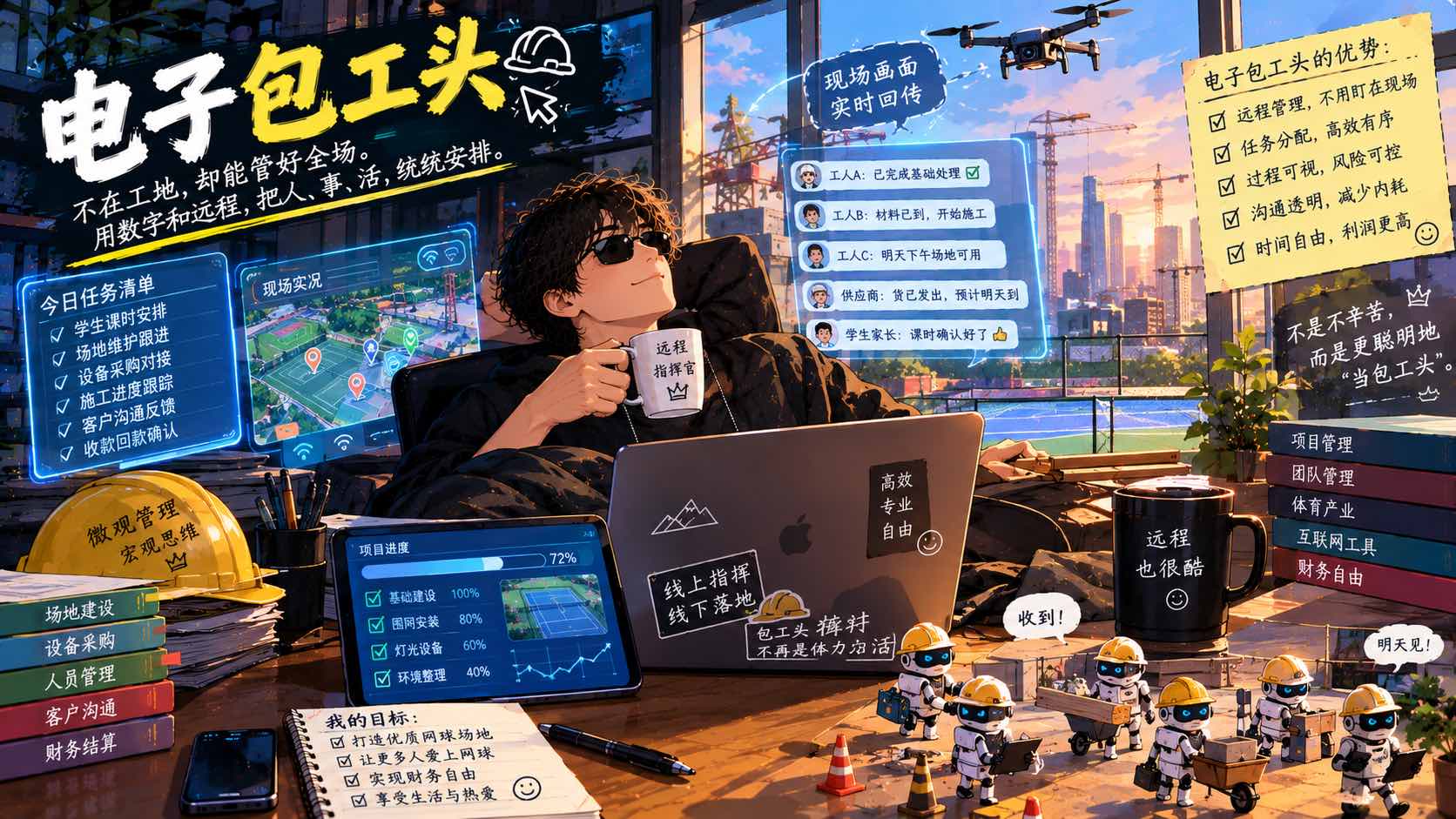 电子包工头是什么意思