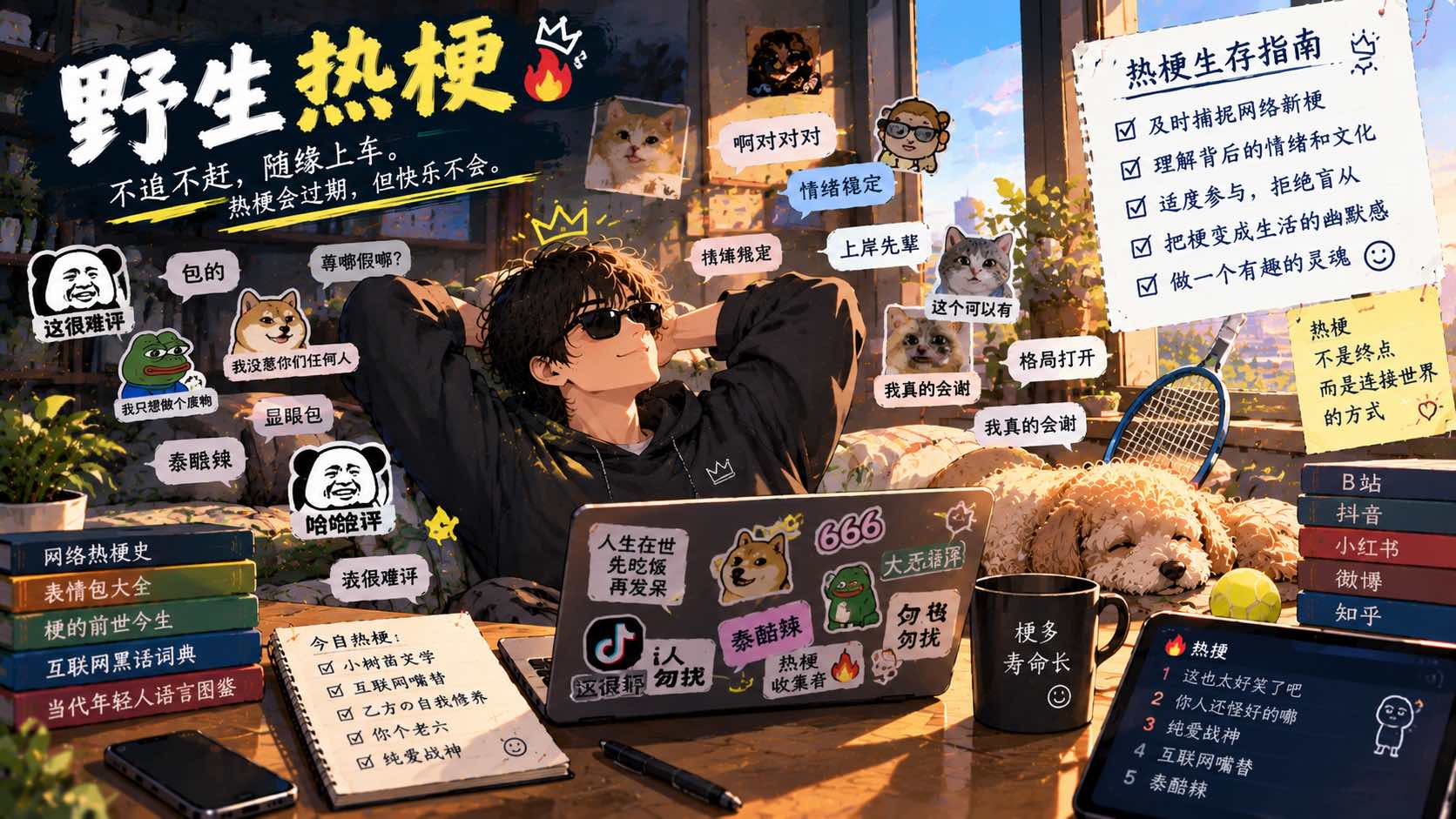 野生热梗是什么意思