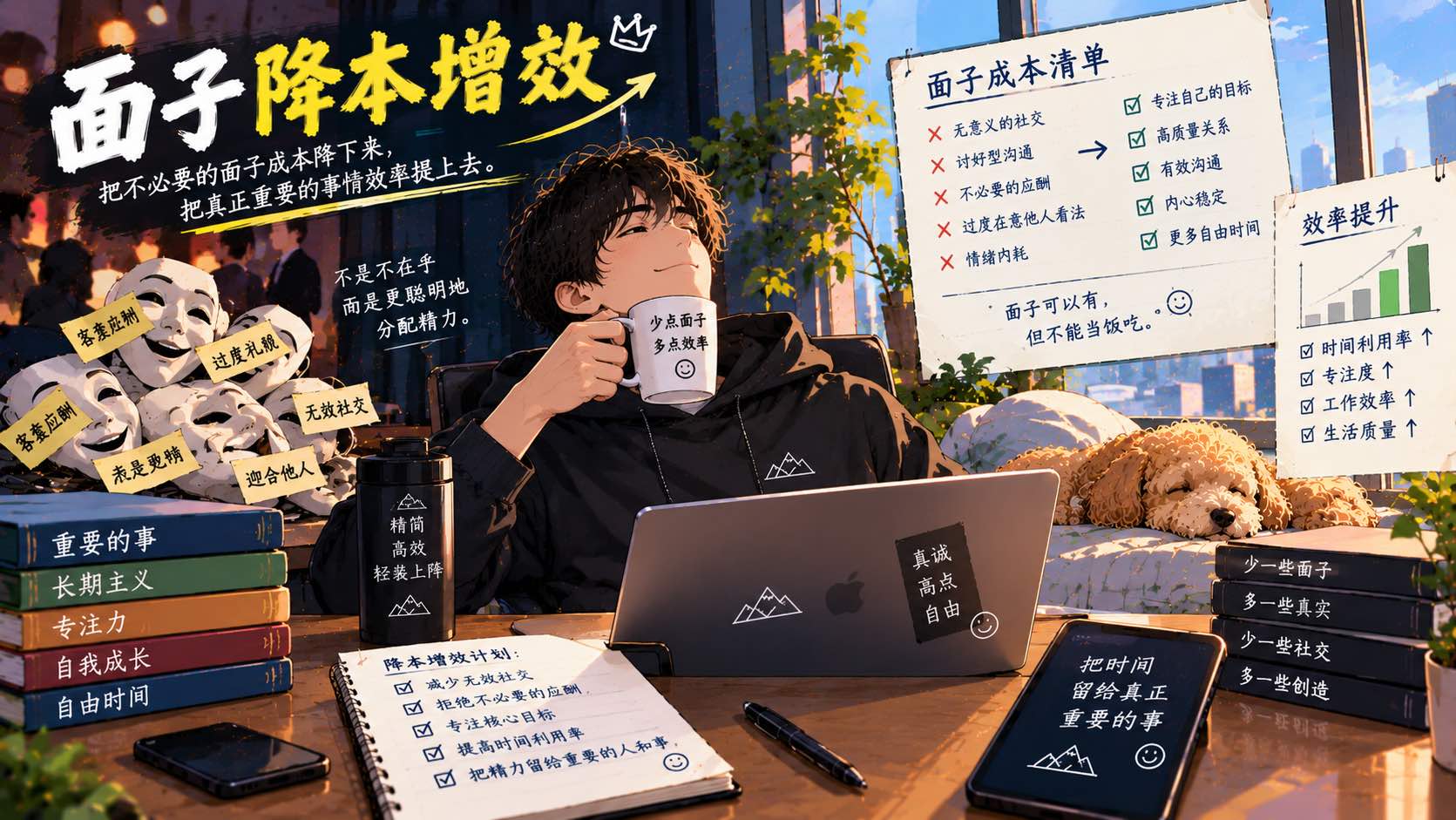 面子降本增效是什么意思